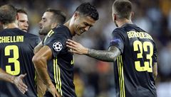 Ronaldo po vylouení v zápase Ligy mistr proti Valencii