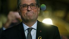 Katalánský prezident Quim Torra.