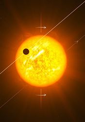 Planeta Vulkán ze Startreku skutečně existuje, zjistili astronomové Exoplaneta obíhá kolem své hvězdy po netradiční dráze a opačným směrem, než... | na serveru Lidovky.cz | aktuální zprávy