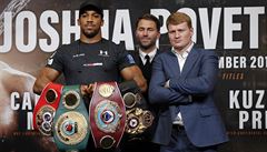 Alexander Povetkin a Anthony Joshua ped vzájemným duelem