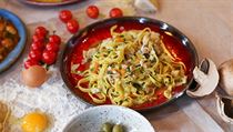 Tagliatelle s králičím masem a italskou klobásou salsiccia | na serveru Lidovky.cz | aktuální zprávy
