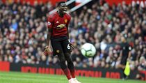 Hráč Manchesteru United Paul Pogba během zápasu proti Wolverhamptonu. | na serveru Lidovky.cz | aktuální zprávy