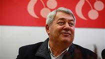Předseda KSČM Vojtěch Filip ve volebním štábu. | na serveru Lidovky.cz | aktuální zprávy