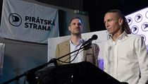 Zleva kandidát Pirátů na pražského primátora Zdeněk Hřib a Předseda strany Ivan... | na serveru Lidovky.cz | aktuální zprávy