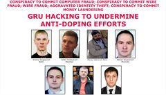 Sedm pracovník ruských tajných slueb, kteí mli podniknout hackerské útoky v...