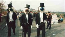 The Residents při jedné ze svých návštěv Prahy | na serveru Lidovky.cz | aktuální zprávy