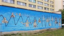 Zničené graffiti výtvarníka Kurta Gebauera. | na serveru Lidovky.cz | aktuální zprávy