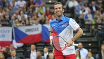 Šťastný Radek Štěpánek na rozlučce přivítal řadu hvězd, hlavní hvězdou byl ale... | na serveru Lidovky.cz | aktuální zprávy