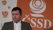Předseda ČSSD Jan Hamáček ve volebním štábu. | na serveru Lidovky.cz | aktuální zprávy