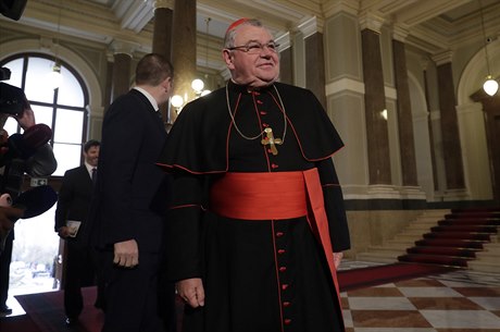 Praský arcibiskup Dominik Duka navtívil slavnostní otevení Národního muzea k...
