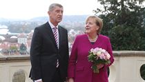 Angela Merkelová a Andrej Babiš v Praze u příležitosti 100. výročí... | na serveru Lidovky.cz | aktuální zprávy