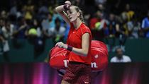 Petra Kvitová nastupuje na kurt. | na serveru Lidovky.cz | aktuální zprávy