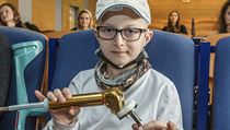 Pacient Samuel Bušek na tiskové konferenci k první implantaci neinvazivní... | na serveru Lidovky.cz | aktuální zprávy