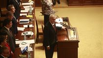 MIloš Zeman v Poslanecké sněmovně. | na serveru Lidovky.cz | aktuální zprávy
