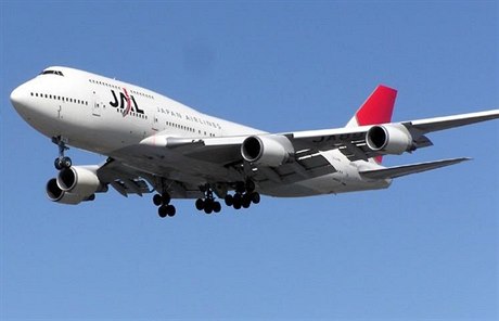 Letadlo Japan Airlines, ilustraní foto.