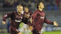 Libor Sionko by se opět po šesti letech mohl takto radovat z gólů v dresu... | na serveru Lidovky.cz | aktuální zprávy