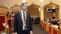 Nový primátor Zdeněk Hřib (Piráti) na ustavujícím zasedání nového... | na serveru Lidovky.cz | aktuální zprávy