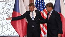 Premiér Andrej Babiš jednal 14. listopadu 2018 v Praze s americkým ministrem... | na serveru Lidovky.cz | aktuální zprávy
