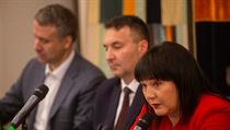 Snídaně s ministryní financí Alenou Schillerovu se zúčastnili Stanislav Kouba,... | na serveru Lidovky.cz | aktuální zprávy
