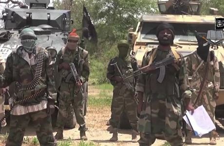 Radiklov z islamistick sekty Boko Haram.