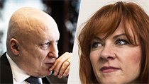 Koláž: Šéf ČEZ Daniel Beneš (vlevo), politička Jana Nečasová (vpravo). | na serveru Lidovky.cz | aktuální zprávy