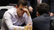 Momenty soustředění Magnuse Carlsena. | na serveru Lidovky.cz | aktuální zprávy