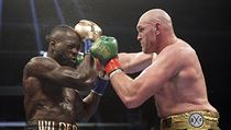 Tyson Fury (napravo) při utkání s Deontay Wilderem na Mistrovství světa. | na serveru Lidovky.cz | aktuální zprávy
