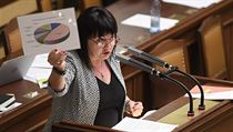 Ministryně financí Alena Schillerová vystoupila na schůzi Sněmovny při... | na serveru Lidovky.cz | aktuální zprávy