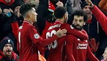 Hráči Liverpoolu slaví Salahův gól | na serveru Lidovky.cz | aktuální zprávy