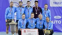 Tenisté I. ČLTK Praha vybojovali 19. prosince 2018 v Říčanech u Prahy ve finále... | na serveru Lidovky.cz | aktuální zprávy