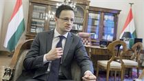 Maďarský ministr zahraničí Péter Szijjártó Maďarský ministr zahraničí Péter Szijjártó