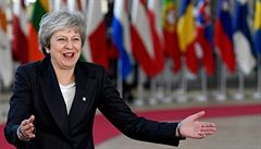 Britská premiérka Theresa Mayová dorazila na jednání Evropské rady.