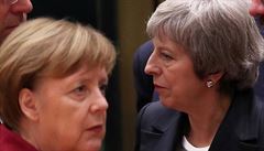 Dv nejvýraznjí eny Evropy, nmecká kancléka Angela Merkelová a britská...