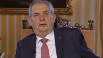 Prezident Miloš Zeman během svého vánočního projevu. | na serveru Lidovky.cz | aktuální zprávy