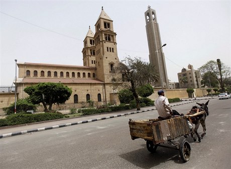 Koptský kostel v Káhie.