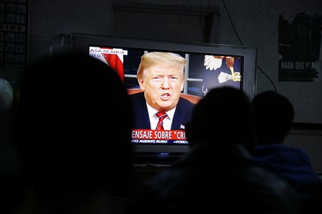 Trump ve zhruba devítiminutovém projevu vykreslil v erných barvách absolutn...