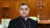 Bašár Warda Al-Sindí, arcibiskup chaldejské církve v Erbílu. Bašár Warda Al-Sindí, arcibiskup chaldejské církve v Erbílu.