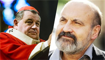 Koláž: Vlevo kardinál Dominik Duka, vpravo kněz a vysokoškolský pedagog Tomáš... | na serveru Lidovky.cz | aktuální zprávy