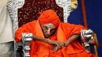 Hinduistický duchovní vůdce Shivakumara Swami na snímku z roku 2012. | na serveru Lidovky.cz | aktuální zprávy