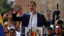 Šéf venezuelské opozice Juan Guaidó se prohlásil prezidentem země. | na serveru Lidovky.cz | aktuální zprávy