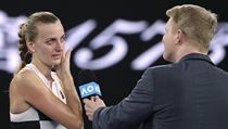 ‚Život vyhrává nad sportem.‘ Kvitová se po postupu dojetím rozbrečela Dojatá Petra Kvitová při rozhovoru s Jimem Courierem. | na serveru Lidovky.cz | aktuální zprávy