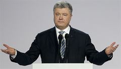 Projev prezidenta Poroenka k úastníkm úterní konference v Kyjev.