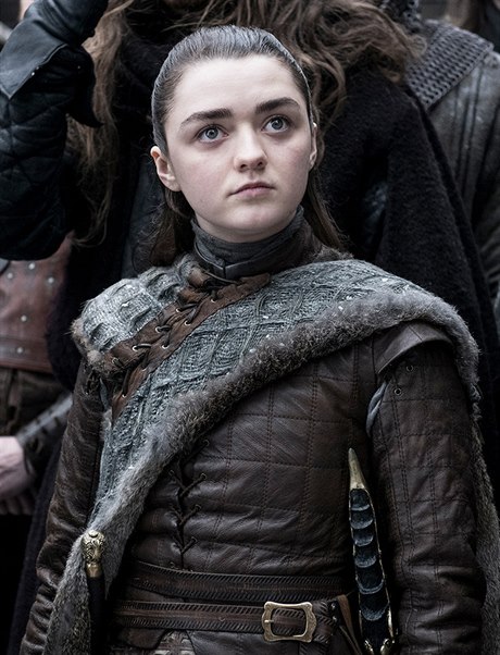 Hra o trny - 8. série: Maisie Williamsová jako Arya Stark.