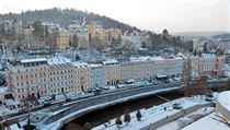 Výhled na Karlovy Vary z hotelu Thermal. | na serveru Lidovky.cz | aktuální zprávy
