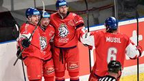 Radost českých hokejistů. | na serveru Lidovky.cz | aktuální zprávy