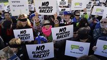 Protest proti neřízenému brexitu. | na serveru Lidovky.cz | aktuální zprávy