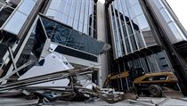 Na Vinohradské třídě začaly přípravné práce na demolici souboru budov Trangas. | na serveru Lidovky.cz | aktuální zprávy