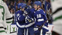 Tampa Bay Lightning's Nikita Kucherov (86), of Russia, congratulates Steven... | na serveru Lidovky.cz | aktuální zprávy