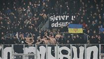 Fanoušci Dinama Kyjev na plzeňském stadionu. | na serveru Lidovky.cz | aktuální zprávy