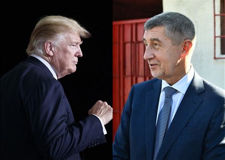 Donald Trump a Andrej Babi